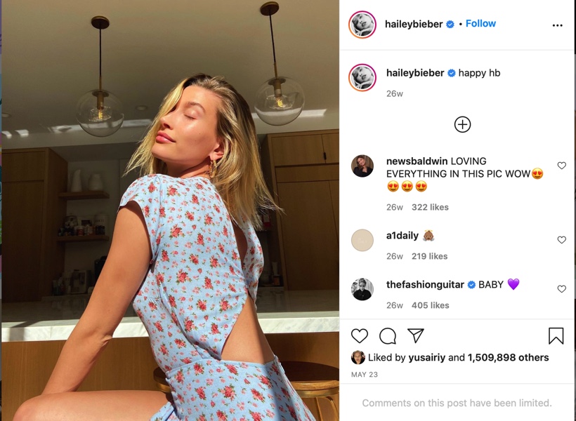 Hailey Bieber cool kid