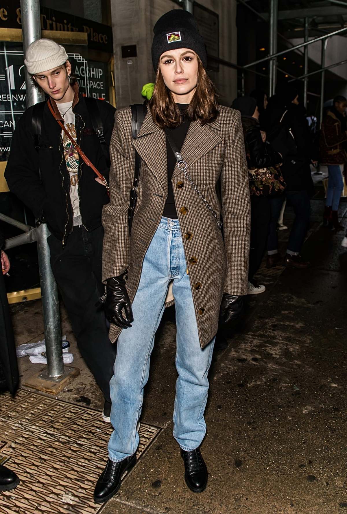 kaia gerber best coats moments