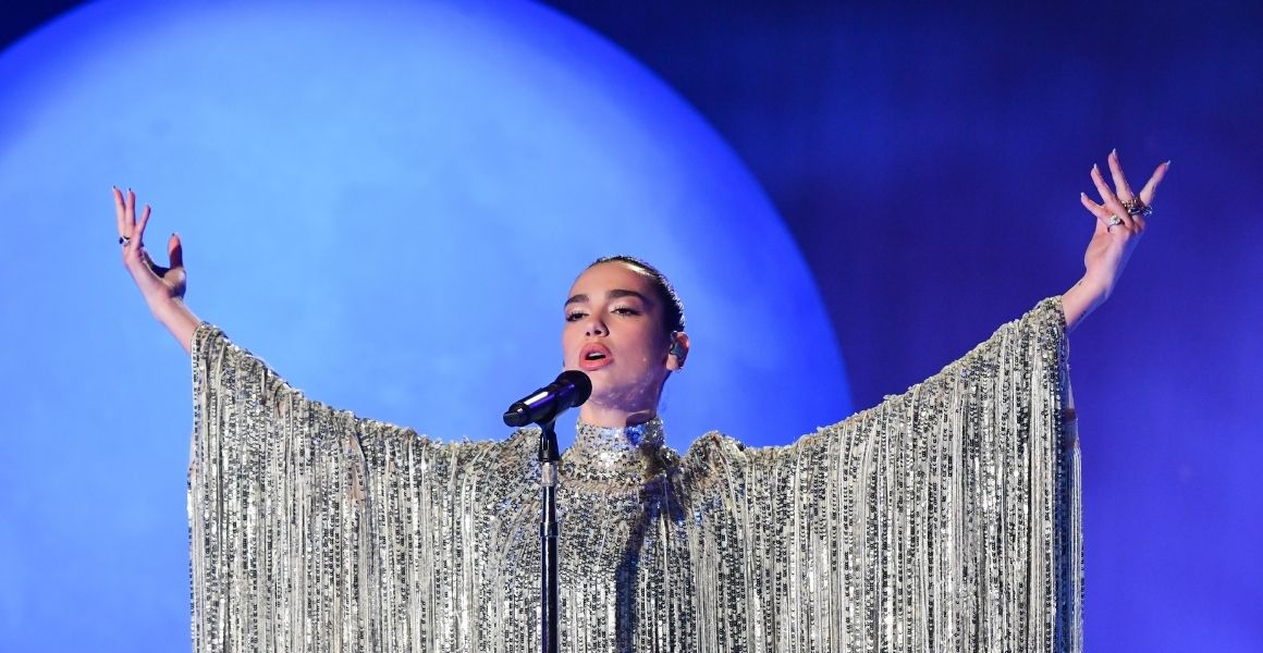 Dua Lipa fashion pandemic