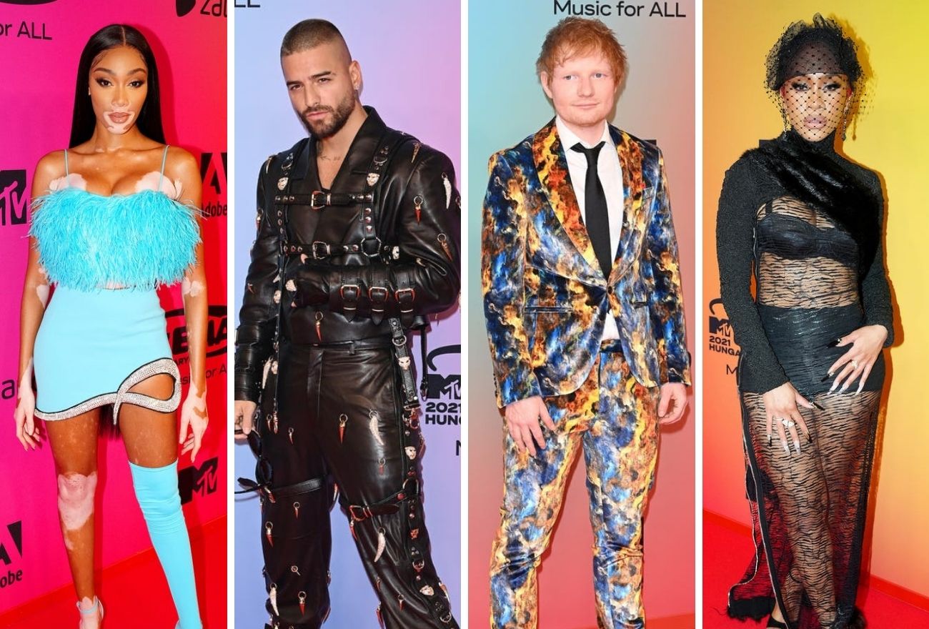 9 Gaya Berani Selebriti Di Karpet Merah MTV EMA 2021