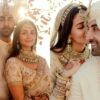 Foto Pertama Ranbir Kapoor & Alia Bhatt Sebagai Suami Isteri