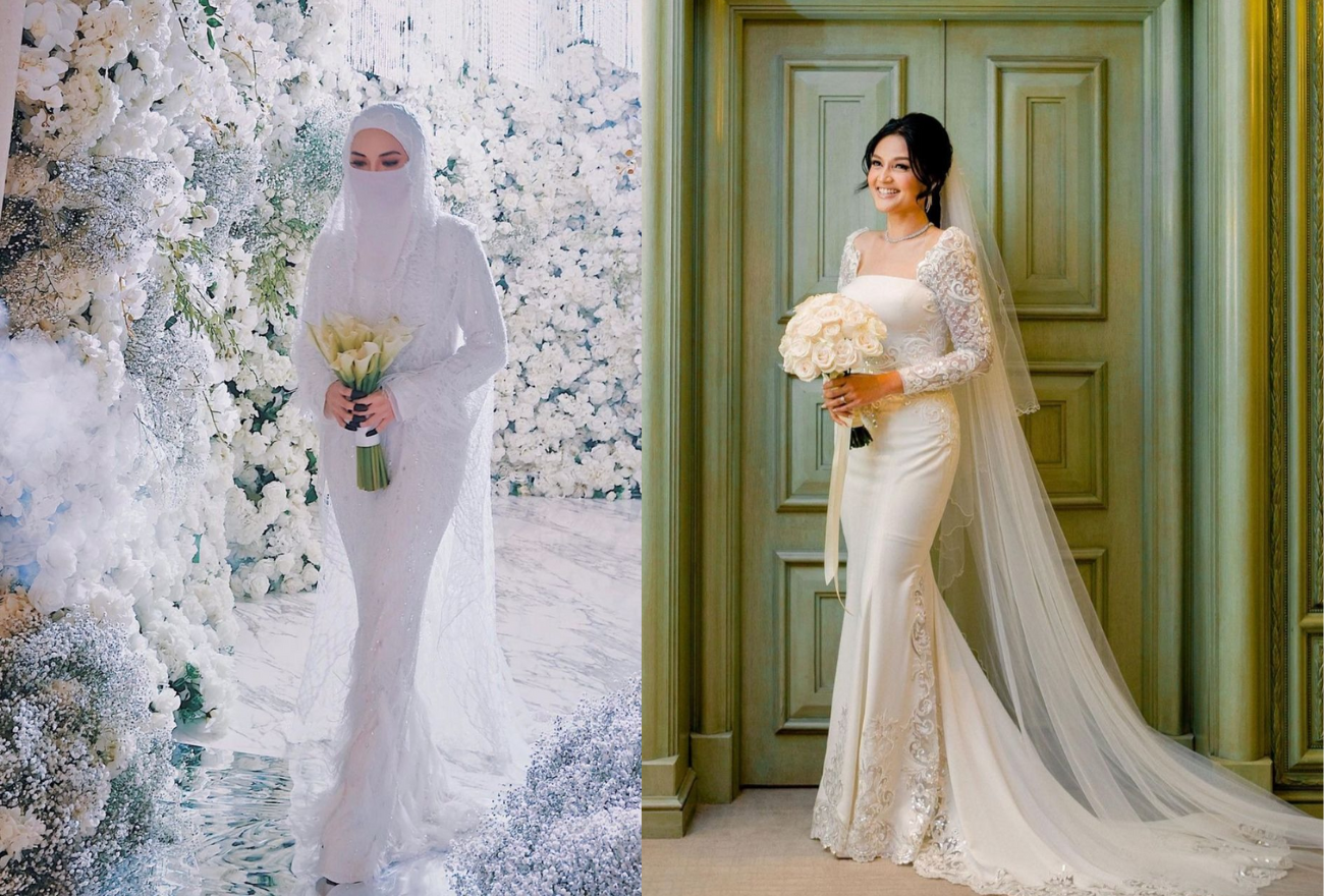 7 Kompilasi Gaun Nikah Selebriti Malaysia (4)