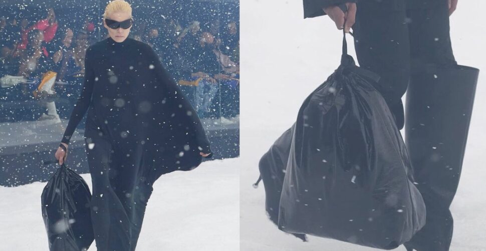 Beg sampah dari kayangan oleh Balenciag