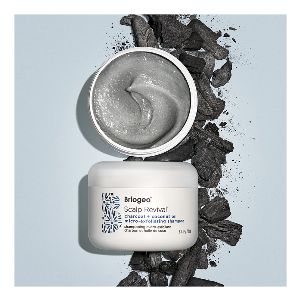 BRIOGEO Scalp Revival Charcoal + Coconut Oil Micro-exfoliating Scalp Scrub Shampoo (226ml), RM198