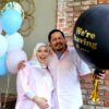Mona Allen & Pekin Ibrahim Timang Anak Sulung Pada Hari Merdeka