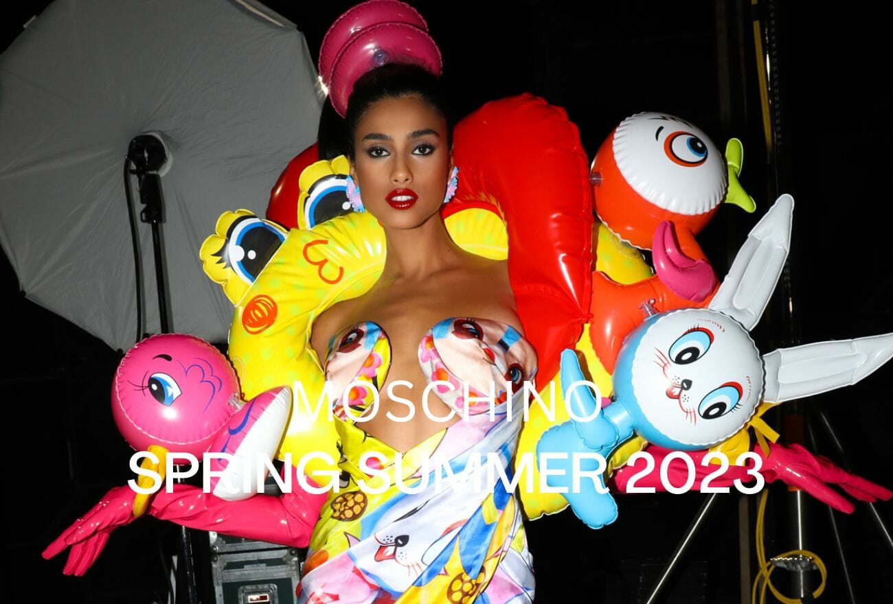 moschino spring summer 2023