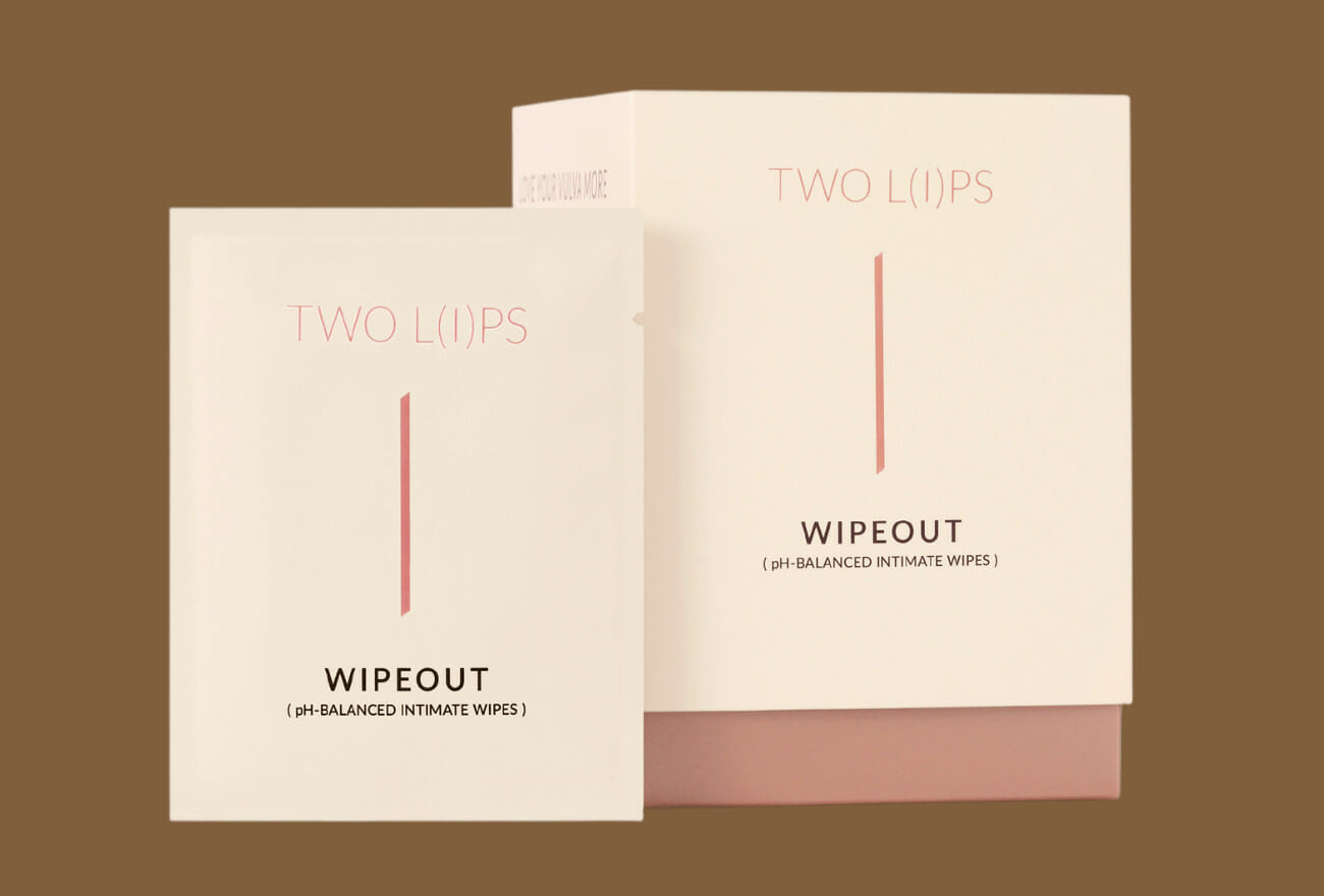 TWO L(I)PS WIPEOUT, Tisu Basah Untuk Bahagian Intim Anda!