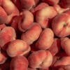 Buah Peach Donut