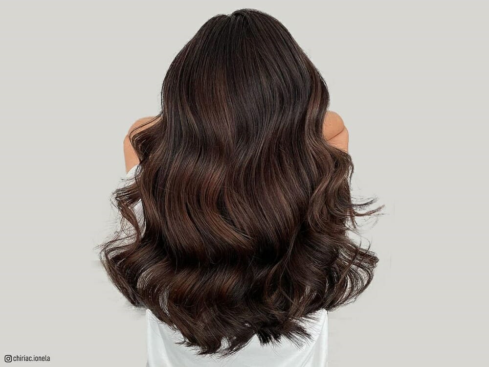 warna rambut glossy mocha