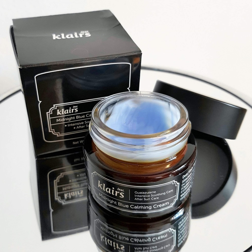Klairs Calming Midnight Blue Cream moisturizer untuk kulit berminyak dengan harga berpatutan