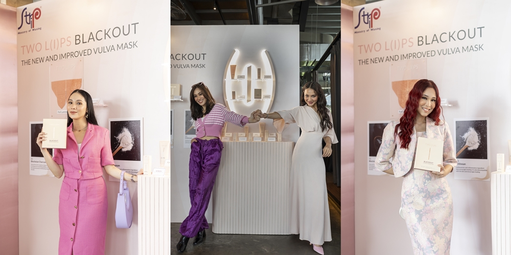 Antara barisan selebriti yang hadir ke acara STRIP TWO L(I)PS BLACKOUT 2.0