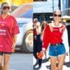 Selebriti Wanita Cantik Gayakan Jersi Bola Sepak