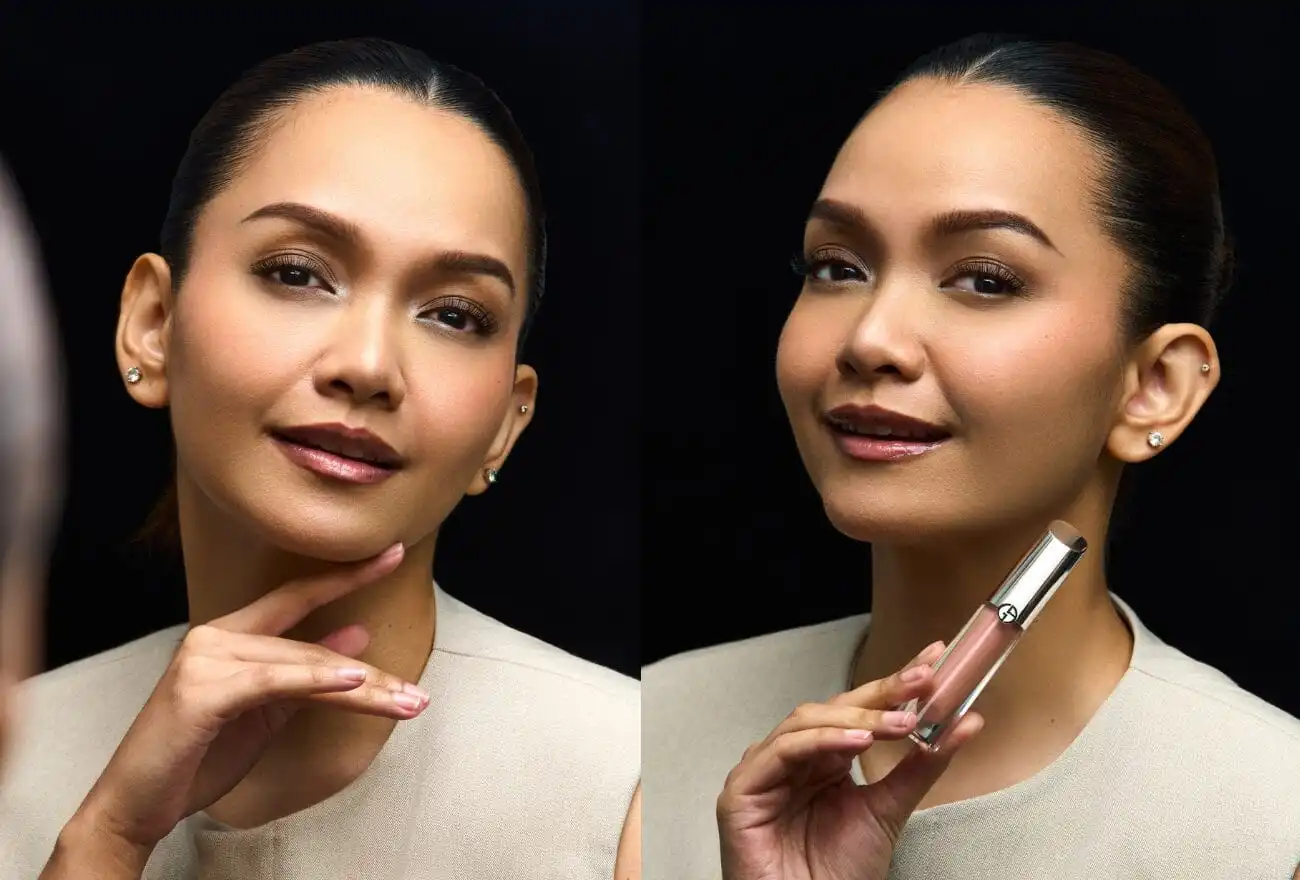 Tiru Gaya Solekan Armani beauty oleh Ady Razak Dan Azira Shafinaz